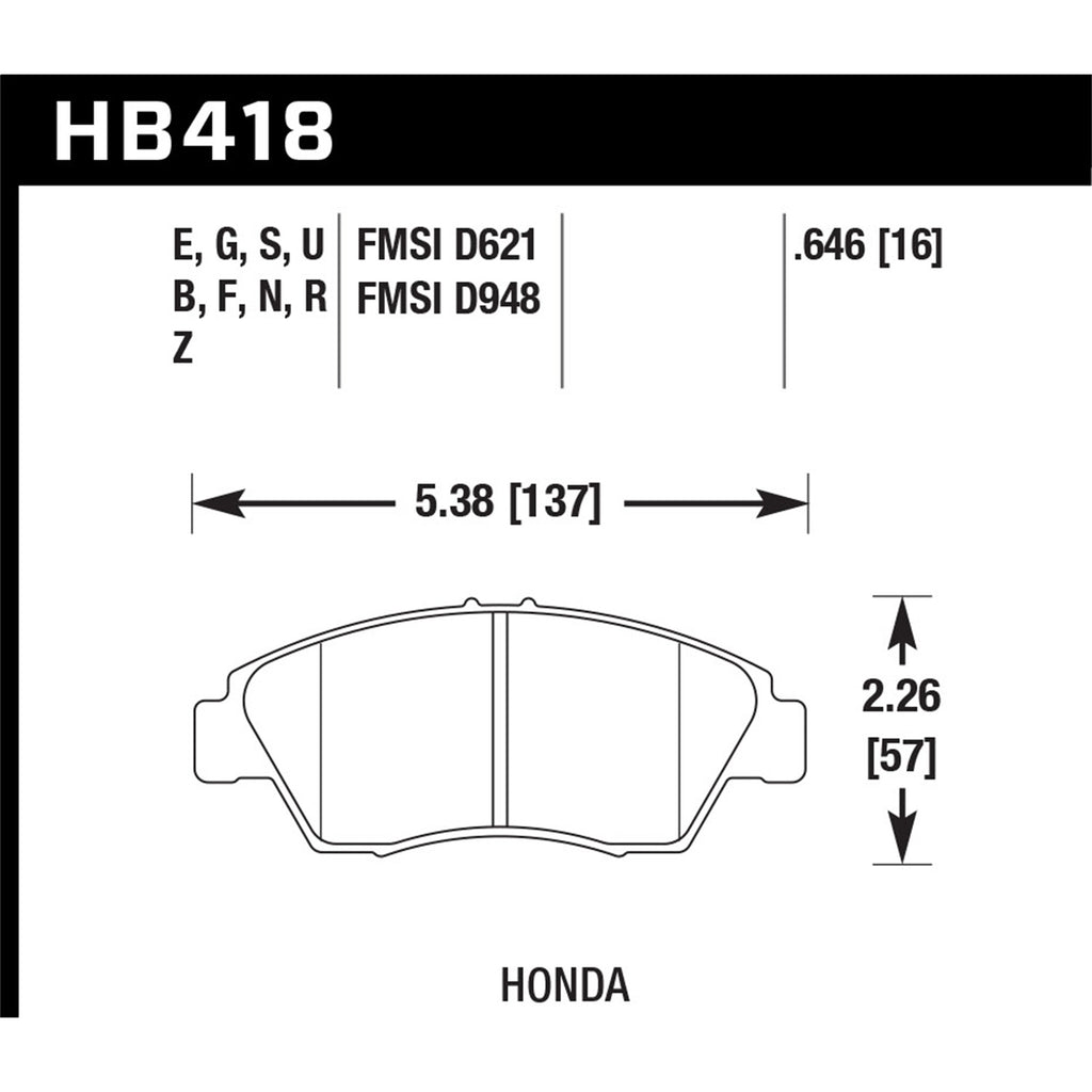 Hawk-02-06-Rsx-(Non-S)-Front--03-10-Civic-Hybrid--04-05-Civic-Si--93-95-Honda-Civic-Coupe-WO-Abs