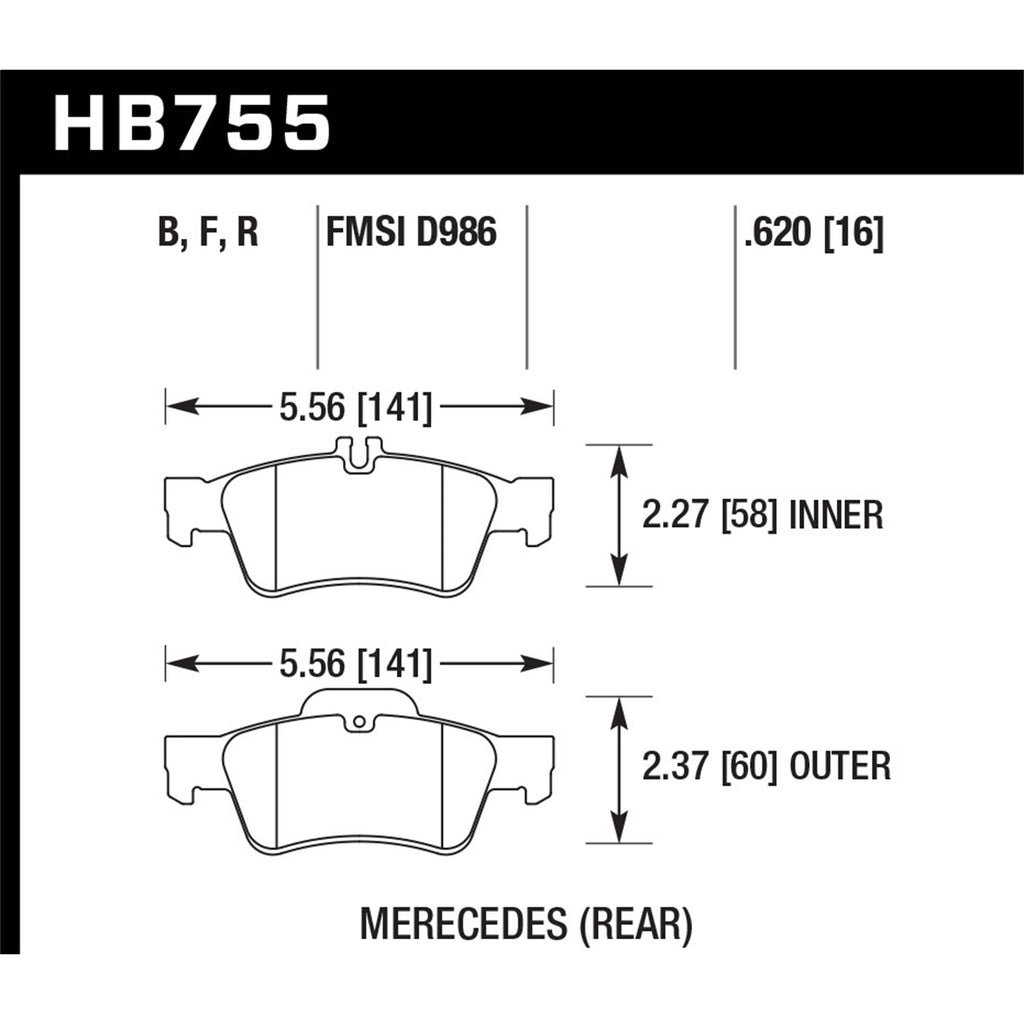 Hawk-03-06-Mercedes-Benz-Sl500-Hps-5.0-Rear-Brake-Pads