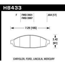 Load image into Gallery viewer, Hawk-03-11-Ford-Crown-Victoria-Dtc-70-Race-Front-Brake-Pads