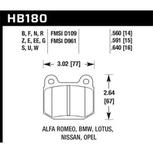 Load image into Gallery viewer, Hawk-04-09-Infiniti-G35-3.5L-Base-Brembo-Brakes-Oe-Incl.Shims-Rear-Er-1-Brake-Pads