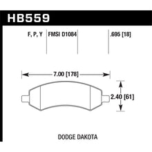 Load image into Gallery viewer, Hawk-05-16-Dodge-Ram-1500-Hps-5.0-Front-Brake-Pads