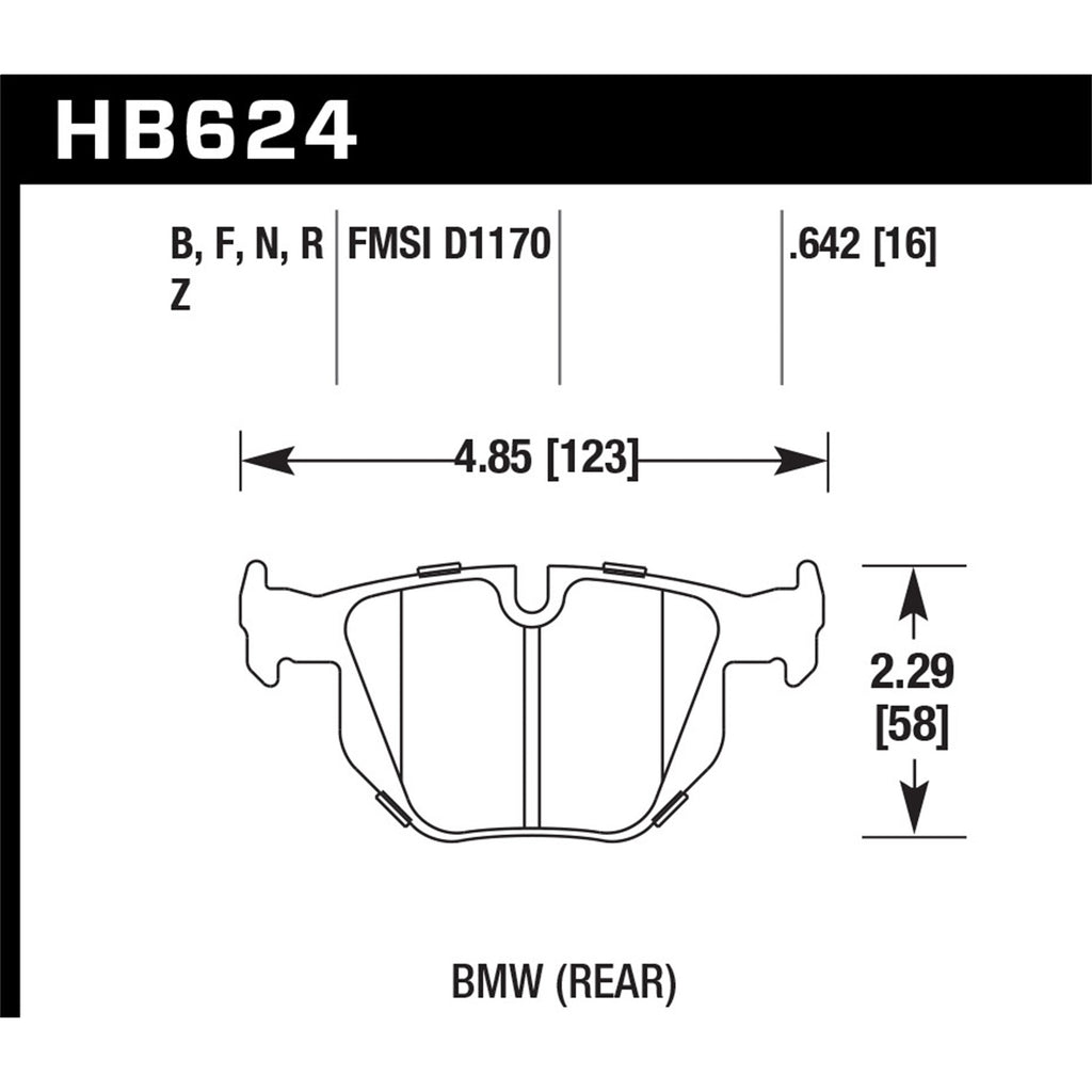 Hawk-06-Bmw-330I330Xi--07-09-335I--07-08-335Xi--09-335D--08-09-328I-Hp-Street-Rear-Brake-Pads