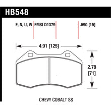 Load image into Gallery viewer, Hawk-07-10-Chevy-Cobalt-WBrembo-Front-Calipers-Dtc-30-Front-Race-Pads