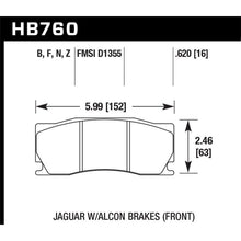 Load image into Gallery viewer, Hawk-08--12-Jaguar-Xkr-(W-Alcon-Brakes)-Performance-Ceramic-Street-Front-Brake-Pads