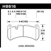 Load image into Gallery viewer, Hawk-08-09-Lexus-Is-F-Hps-Street-Front-Brake-Pads