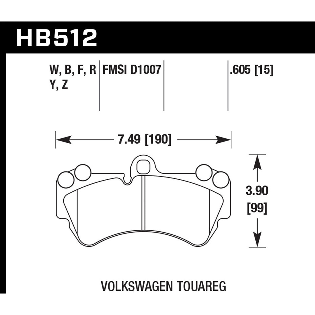 Hawk-08-Porsche-Cayenne-GtsTurbo--03-09-Cayenne--04-05-Vw-Touareg-Dtc-30-Race-Front-Brake-Pads