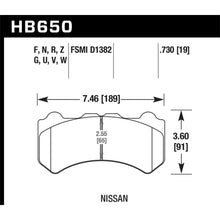 Load image into Gallery viewer, Hawk-09-11-Nissan-Gt-R-Hps-Street-Front-Brake-Pads
