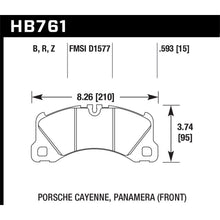 Load image into Gallery viewer, Hawk-10-13-Porsche-Panamera--12-15-Cayenne-Performance-Ceramic-Luxury--Touring-Front-Brake-Pad