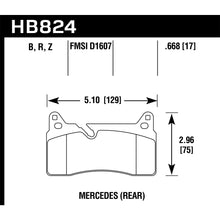 Load image into Gallery viewer, Hawk-11-15-Mercedes-Benz-Sls-Amg-Hps-5.0-Rear-Brake-Pads