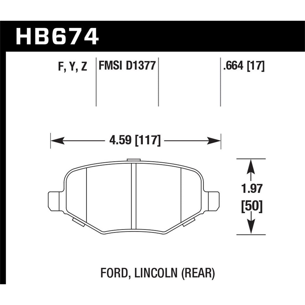 Hawk-11-19-Ford-Explorer-Hps-5.0-Rear-Brake-Pads