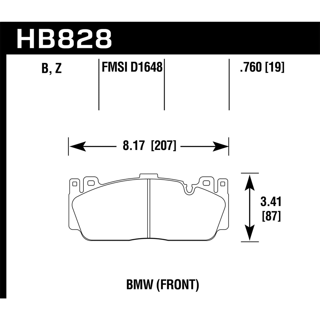 Hawk-12-17-Bmw-M6--14-17-Bmw-M6-Gran-Coupe--13-16-Bmw-M5-Performance-Ceramic-Front-Brake-Pads