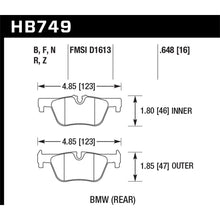 Load image into Gallery viewer, Hawk-13-14-Bmw-328I328I-Xdrive--2014-428I428I-Xdrive-Hps-5.0-Rear-Brake-Pads