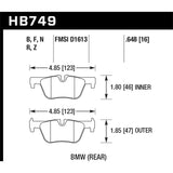 Hawk Performance HB749B.648 HPS 5.0 Disc Brake Pad