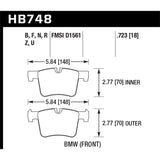 Hawk Performance HB748Z.723 Performance Ceramic Disc Brake Pad