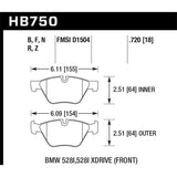 Hawk Performance HB750B.720 HPS 5.0 Disc Brake Pad