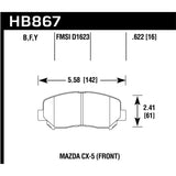 Hawk Performance HB867B.622 HPS 5.0 Disc Brake Pad