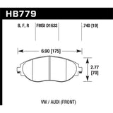 Hawk Performance HB779Z.740 Performance Ceramic Disc Brake Pad