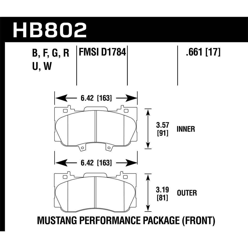 Hawk-15-17-Ford-Mustang-Gt-Dtc-60-Race-Front-Brake-Pads