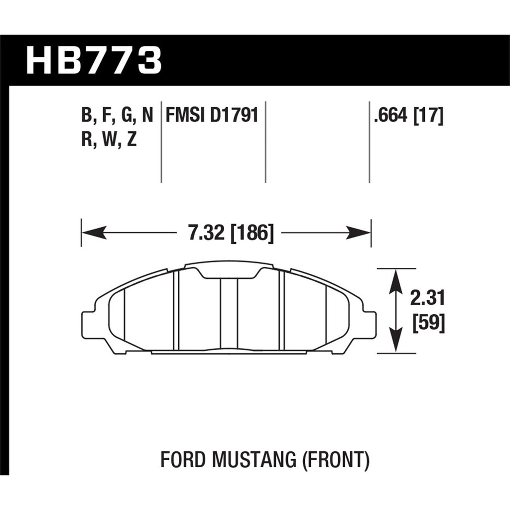 Hawk-15-17-Ford-Mustang-Hps-5.0-Front-Brake-Pads