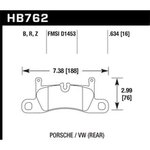 Load image into Gallery viewer, Hawk-15-17-Porsche-Cayenne--15-16-Volkswagen-Toureg-Hps-Street-Rear-Brake-Pads