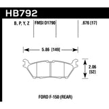 Hawk Performance HB792Z.676 Performance Ceramic Disc Brake Pad