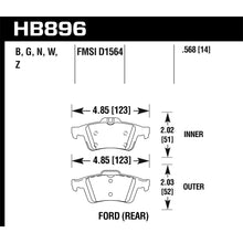 Load image into Gallery viewer, Hawk-16-18-Ford-Focus-Rs-Pc-Rear-Brake-Pads