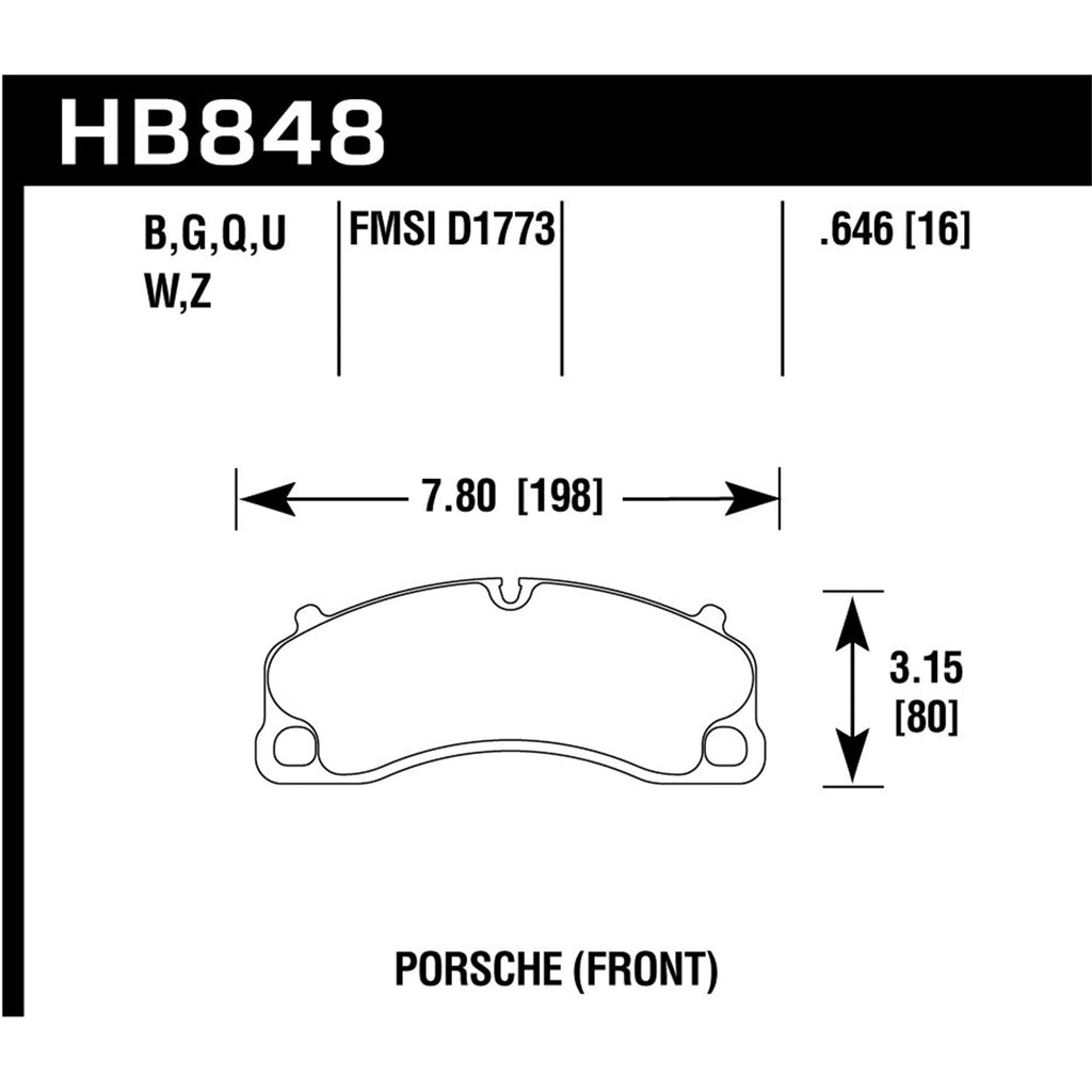 Hawk-16-19-2019-Porsche-911-4.0L-(Ex.-Ceramic-Composite-Brakes-)-Street-Front-Brake-Pads