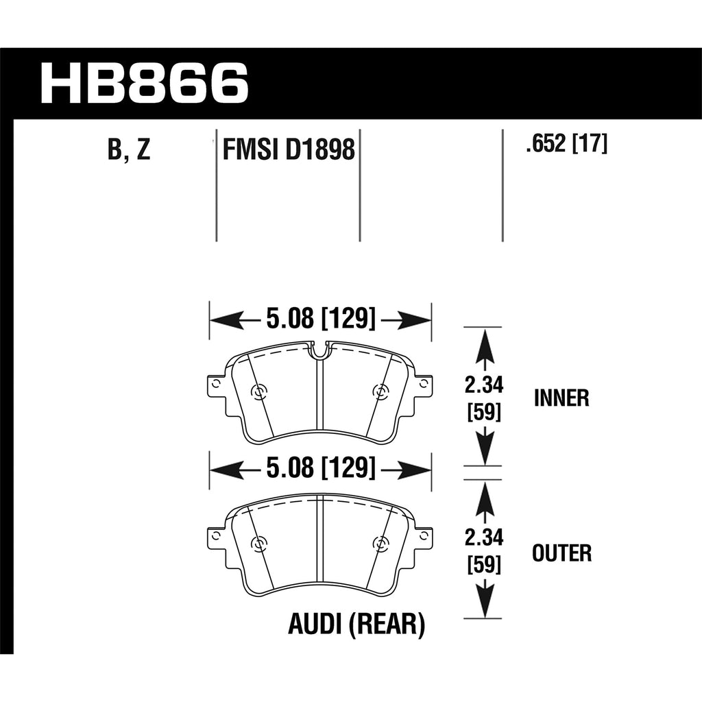 Hawk-17-19-Audi-A4--18-19-Audi-A5-Performance-Ceramic-Street-Rear-Brake-Pads