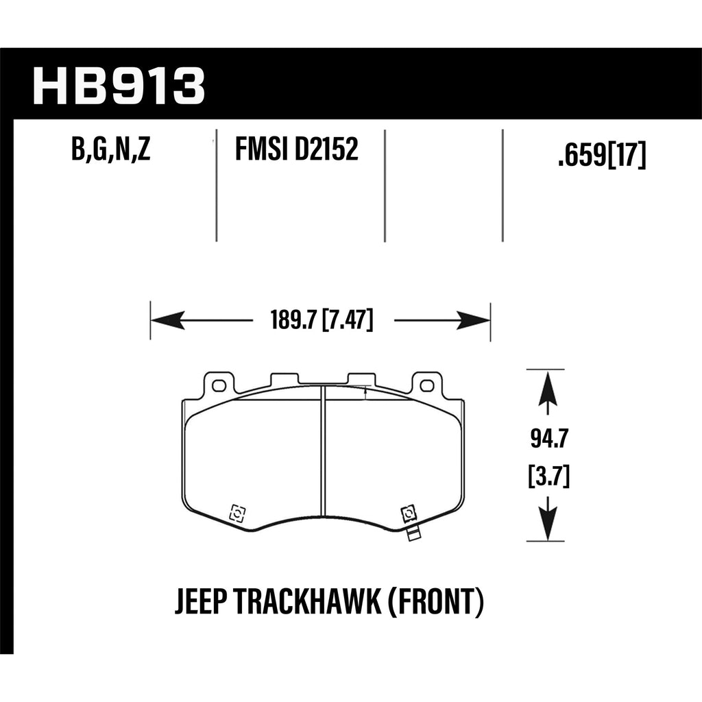 Hawk-18-19-Jeep-Grand-Cherokee-Trackhawk-Hp-Front-Brake-Pads