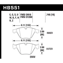Load image into Gallery viewer, Hawk-2011-Bmw-1-Series-M-3.0L-Base-Front-Er-1-Brake-Pads