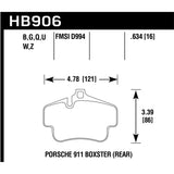 Hawk Performance HB906D.634 ER-1 Disc Brake Pad