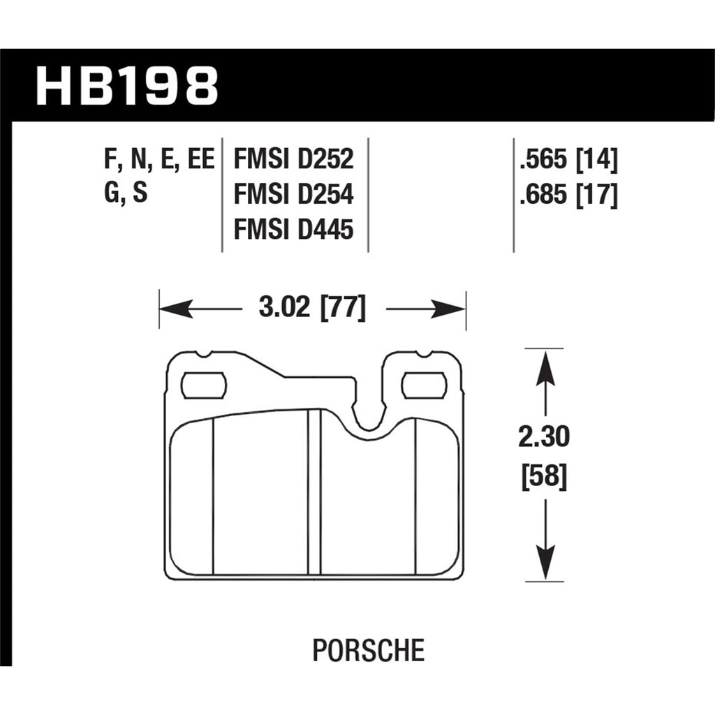 Hawk-83-91-Porsche-944-Hps-5.0-Rear-Brake-Pads