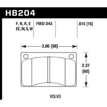 Load image into Gallery viewer, Hawk-90-93-Volvo-240-Dtc-30-Front-Race-Pads