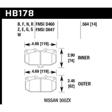 Load image into Gallery viewer, Hawk-90-96-Nissan-300Zx-3.0L-22-Front-Er-1-Brake-Pads