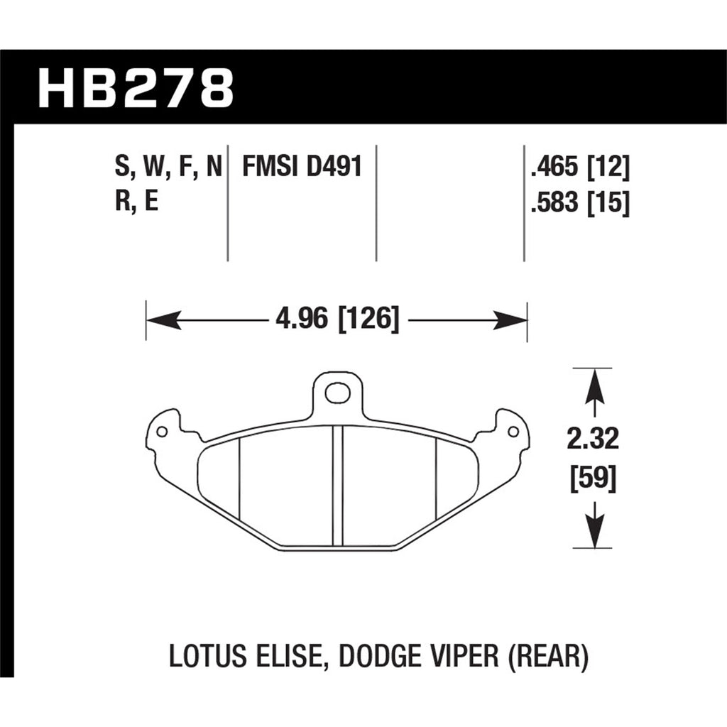 Hawk-92-00-Dodge-Viper--01-0510-11-Lotus-Elise--10-11-Lotus-Exige-Dtc-30-Race-Rear-Brake-Pads