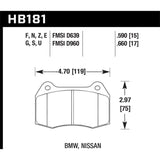 Hawk Performance HB181F.660 HPS Disc Brake Pad