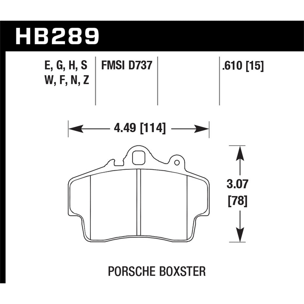 Hawk-97-08-Porsche-Boxster-Dtc-30-Compund-Front-Brake-Pads