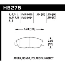 Load image into Gallery viewer, Hawk-97-98-Acura-Cl-2.2L-Base-Front-Er-1-Brake-Pads