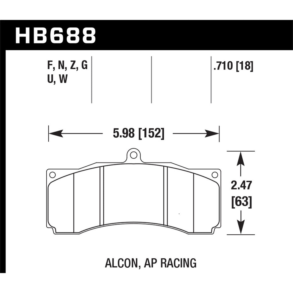 Hawk-Alcon--Ap-Racing--Baer-Hp-Plus-Street-Brake-Pads