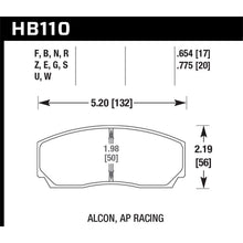 Load image into Gallery viewer, Hawk-Ap-Cp5200-Caliper-Hp-Street-Brake-Pads