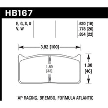 Load image into Gallery viewer, Hawk-Brembo-16Mm-Dtc-60-Race-Brake-Pad-Sets