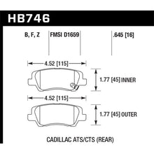 Load image into Gallery viewer, Hawk-Cadillac-13-16-Ats--14-15-Cts-Performance-Ceramic-Rear-Brake-Pads