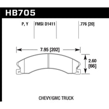 Load image into Gallery viewer, Hawk-ChevyGmc-ExpressSilveradoSavanaSierra-1525354500-Superduty-Rear-Street-Brake-Pads