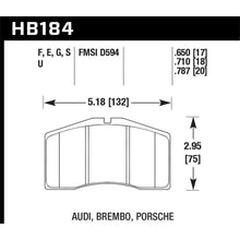 Load image into Gallery viewer, Hawk-Dtc-80-91-98-Porsche-911-Turbo-Front-Race-Brake-Pads