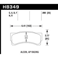 Load image into Gallery viewer, Hawk-Dtc-80-Ap-RacingAlcon-30Mm-Race-Brake-Pads