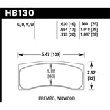 Hawk Performance HB130D.775 ER-1 Disc Brake Pad