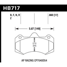 Load image into Gallery viewer, Hawk-Hp-Plus-Ap-Racing-Brake-Pads