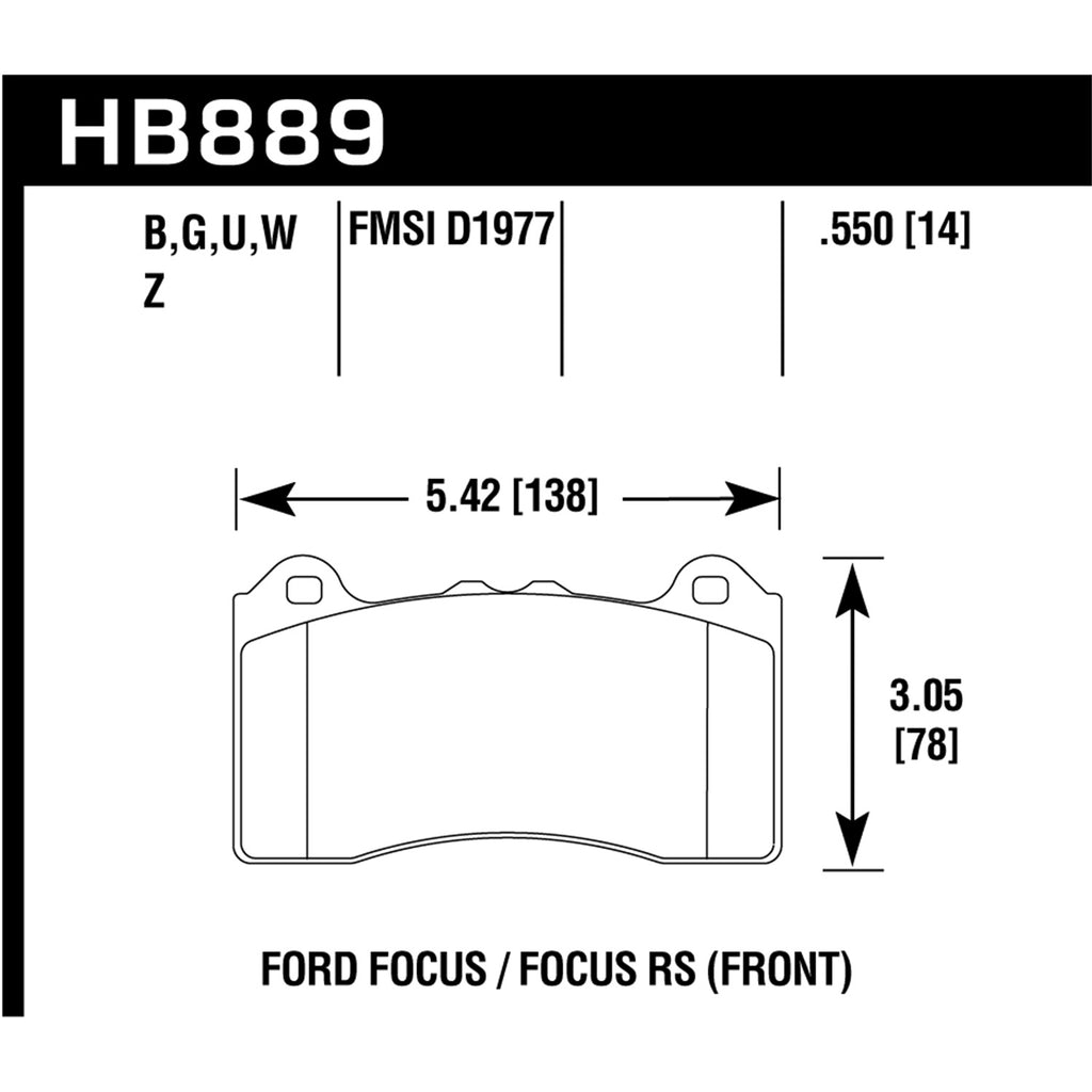 Hawk-Hp-Plus-Track-Only-Ferro-Carbon-Brake-Pads
