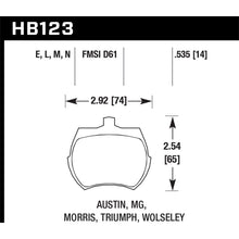 Load image into Gallery viewer, Hawk-Hp-Street-Brake-Pads