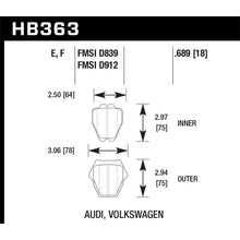 Load image into Gallery viewer, Hawk-Hps-Street-Brake-Pads